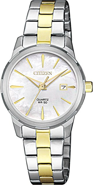 Citizen Armbanduhr, Quarz, Edelstahl, 28 mm, Damen - Bild 1