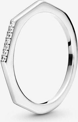 Wucifang Jewelry Ring, 925 Silber, Roségold, Kristall, Damen - Bild 1