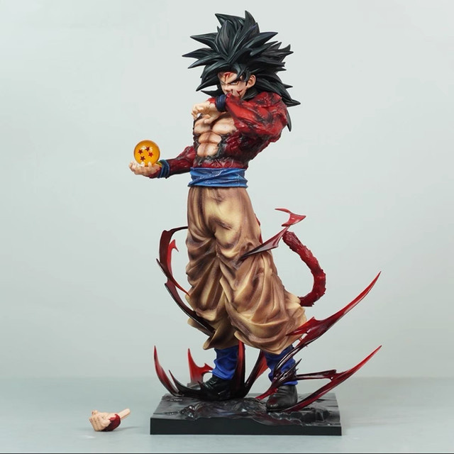 Bandai Dragon Ball Z Ssj4 Anime Goku Figur, Actionfiguren, mit Austauschbaren Händen - Bild 1
