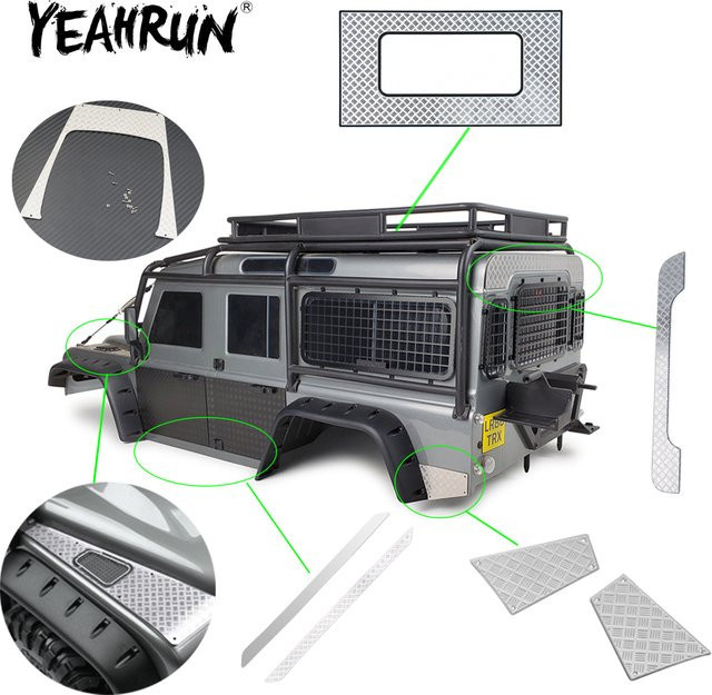 Yeahrun Metall Motor Abdeckung, Zubehör, Grau - Bild 1