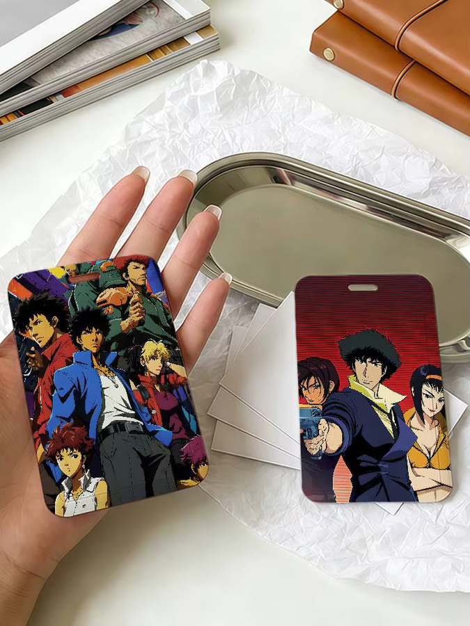 Cowboy Bebop Anime Ausweishalter und Kreditkartenhalter mit durchsichtigem Fenster in Multicolour und Transparent - Bild 6