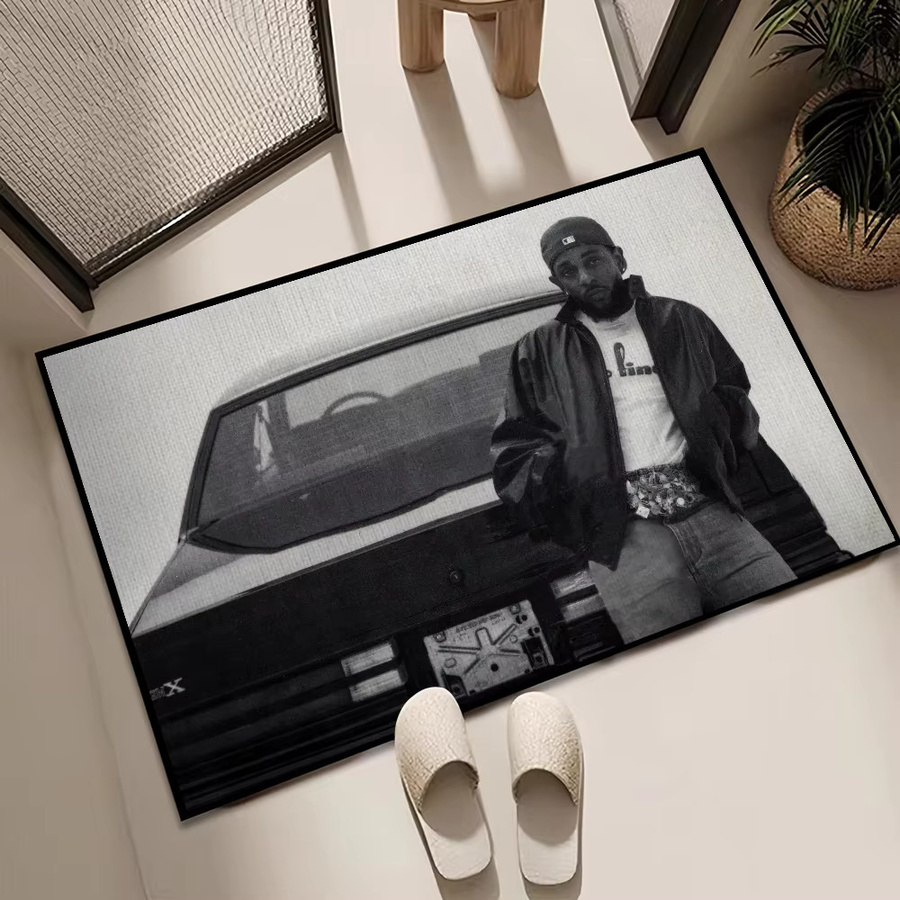 Kendrick Lamar Teppich Multicolor rutschfest und super saugfähig für Bad, Küche oder Schlafzimmer - Bild 2