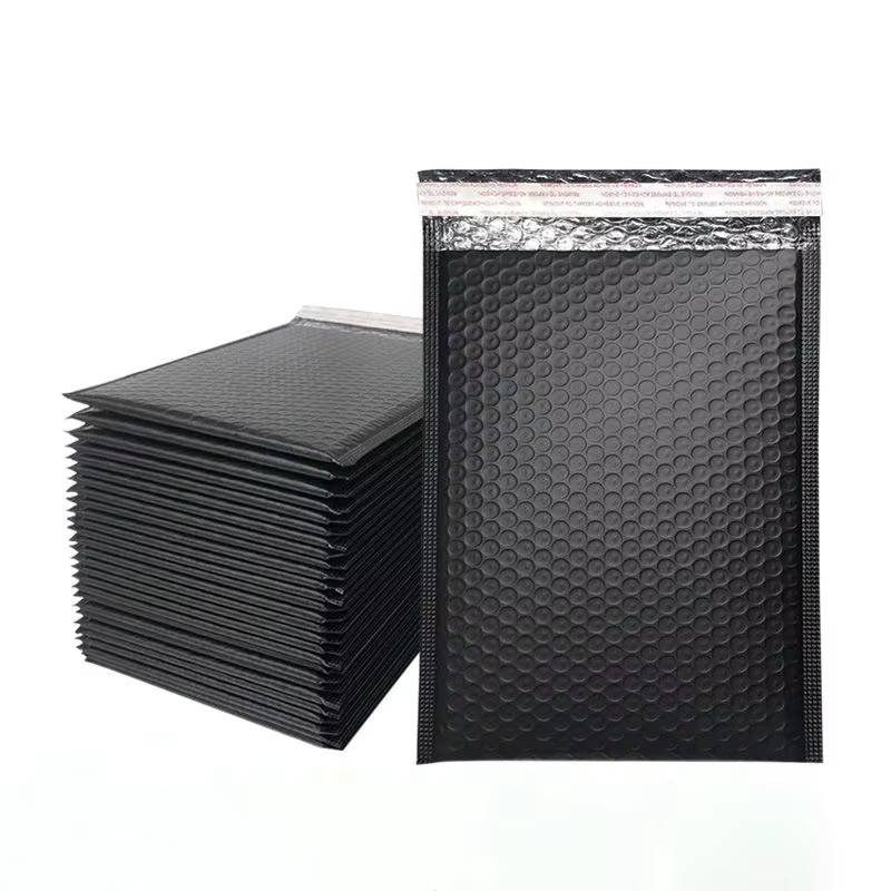 30 Schwarze Luftpolsterumschläge von YISU, Stoßfeste und Wasserdichte Selbstklebende Verpackungsbeutel aus Kunststoff - Bild 2