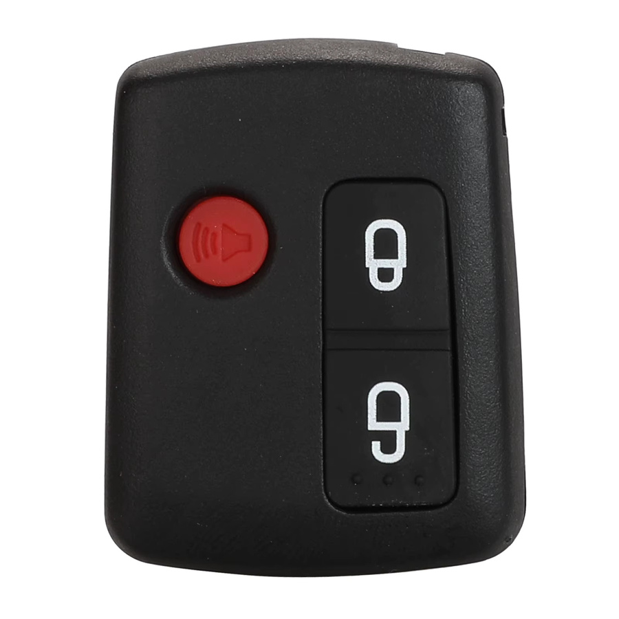 Jingyuqin Smart Auto Schlüssel Fob 433MHz mit 3 oder 4 Tasten für Ford BA BF Falcon SX SY Territory XR6 XR8 FPV in Schwarz - Bild 2