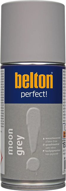 belton Buntlack Perfect Moon Grey Wasserbasierter Lack Seidenmatt 150 ml - Bild 1