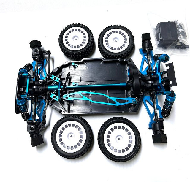 AEOLIAN TT02-B TT02B RC Modell, 1/10 Geländewagen Chassis, Metall, Blau - Bild 1