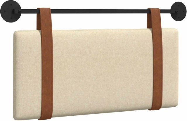 vidaXL Wandmontierte Hängevorderseite in Creme mit Antik-Look, B/H/T: 100 x 55 x 5 cm - Bild 1