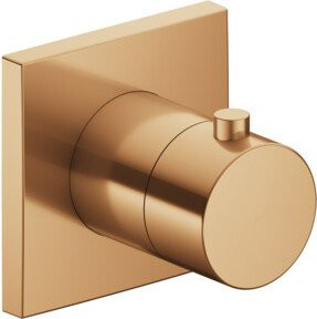 Keuco Fertigmontageset IXMO UP-THM-Armatur eckig mit Thermostat und Safety Stop in Bronze gebürstet - Bild 1