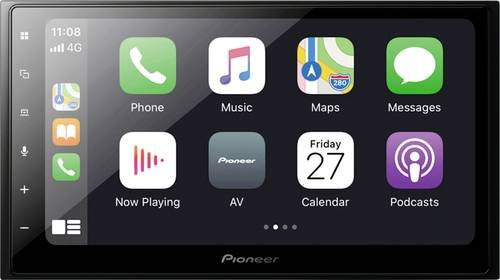 Pioneer SPH-DA250DAB Doppel-DIN Moniceiver mit Bluetooth, DAB+ Tuner, AppRadio und 6,8 Zoll Display in Schwarz - Bild 1