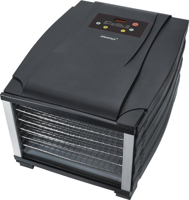Steba ED 6 Heißluftfritteuse in Schwarz mit 800 W Leistung, Digitalanzeige und Timer, B/T/H: 36,5 x 47,5 x 29,0 cm - Bild 1