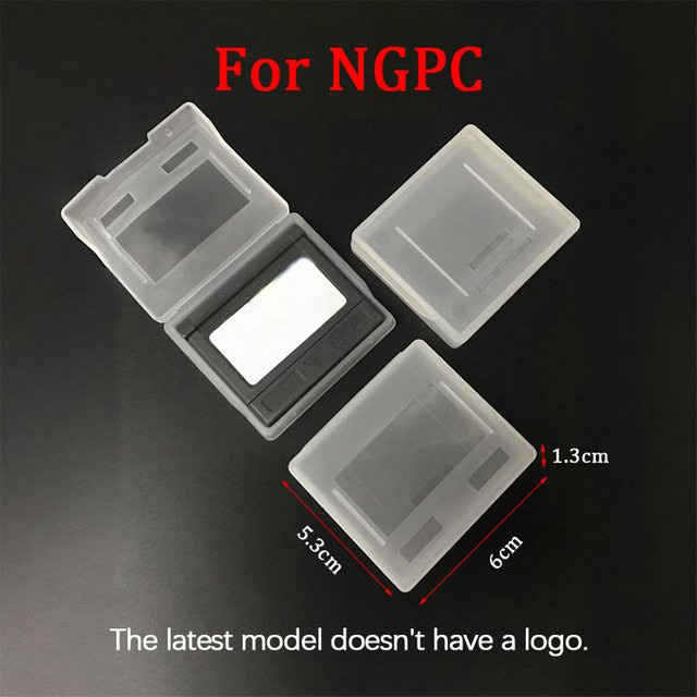 Schutzhülle aus Kunststoff für SNK Neo Geo Pocket NGPC und NGP Spielekartuseln in Transparent - Bild 1