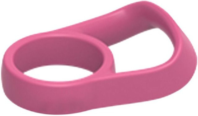 NATAWA Tragbarer Silikon Tragegurt für Wasserflaschen und Vakuumbecher in Rosa - Bild 1