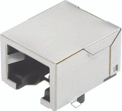 HARTING Steckverbinder 09455511100333 in Silber mit 8 Polen - Bild 1
