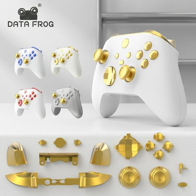 DATA FROG Ersatz-Trigger-Tasten RB LB RT LT für Xbox Series X/S, One, S und Slim in Blau - Bild 1