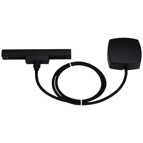 Paulmann URail Kabeleinspeisung für Hochvolt-Schienensysteme, Schwarz matt, B: 16,5 cm, H: 3 cm, L: 100 cm - Bild 2