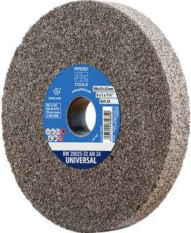 PFERD Schleifbockscheibe Universal braun Durchmesser: 250 mm, Bohrung: 25 mm, Körnung: 60 - Bild 1