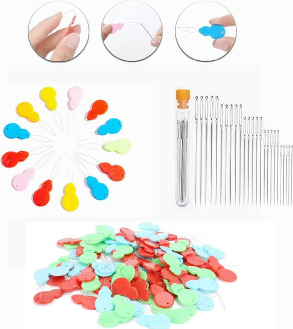 Kunststoff-Nadelreißer als Einfädelhilfe für Senioren und DIY-Nähzubehör - Bild 1