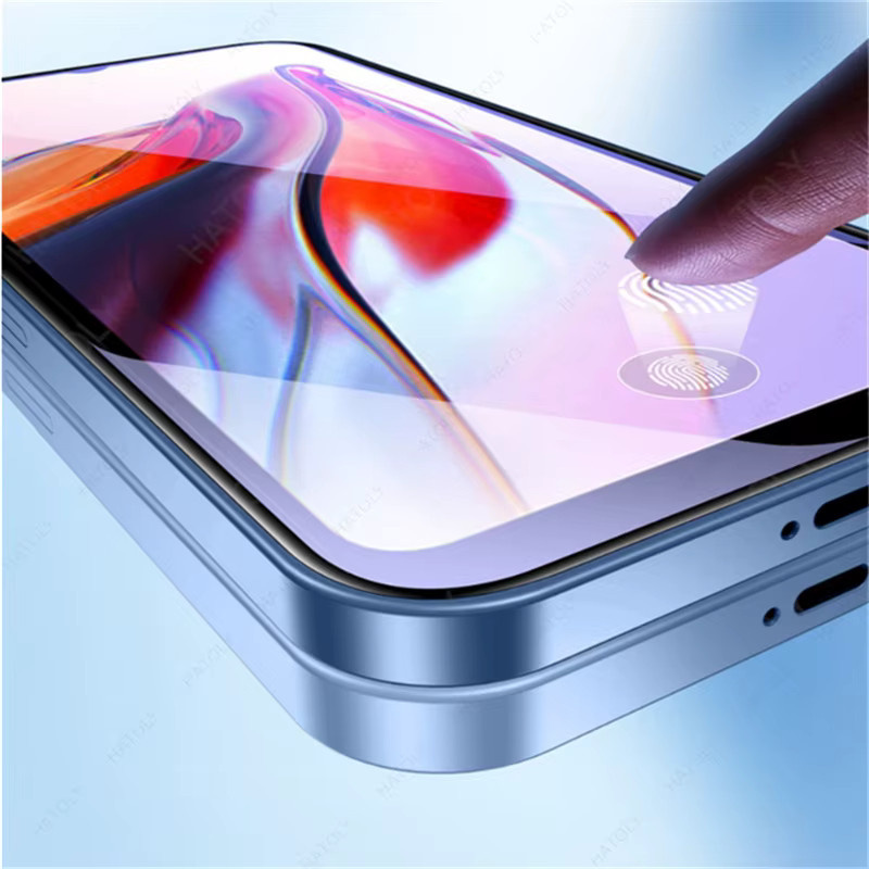 HATOLY Glas-Displayschutzfolie für Nothing Phone 4a 5G mit Kameraobjektivschutz, Schwarz und Transparent - Bild 1