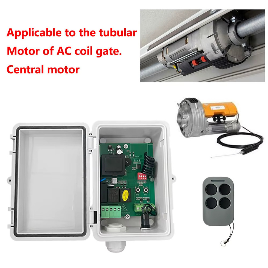 KUANGZIPENG Steuerplatine für Garagentor und Rollladen mit 433 MHz Fernbedienung und Sender, AC 220 V-230 V - Bild 3