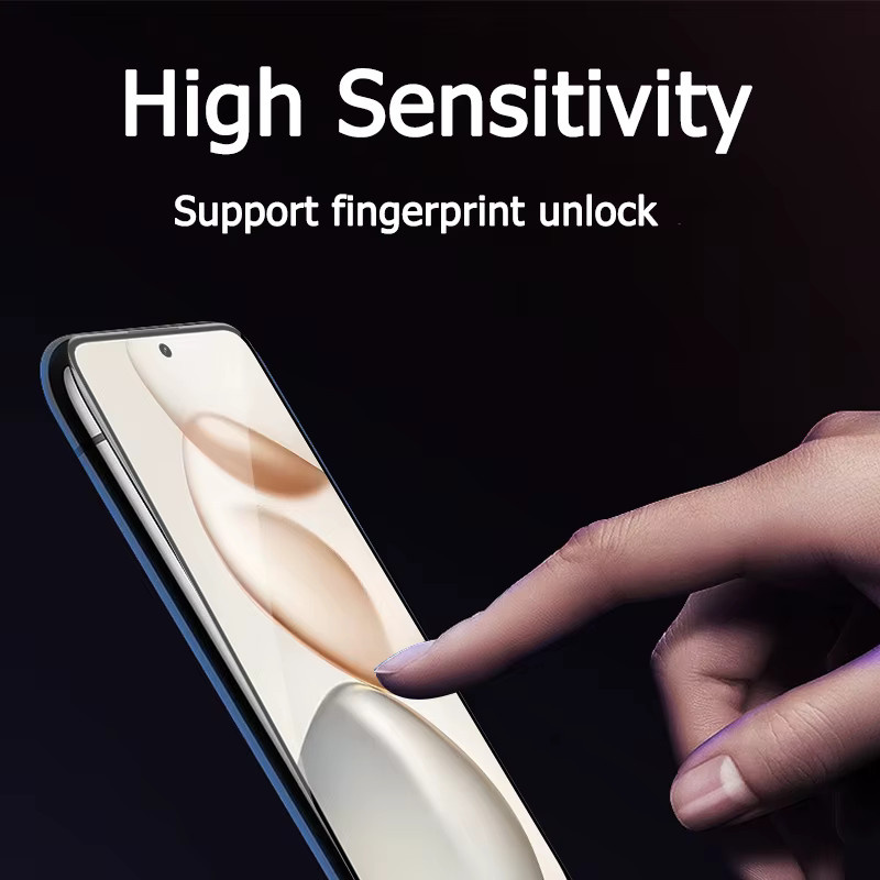 Displayschutzfolie aus gehärtetem Glas für Honor 400 Smart, 6,77 Zoll, transparent, kratzfest und fingerprintfreundlich - Bild 3