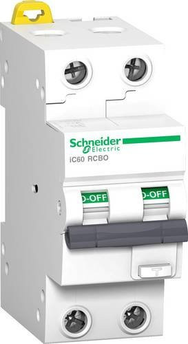 Schneider Electric RCBO FI-Schutzschalter/Leitungsschutzschalter, 13A, 0.03A, 240V, Weiß - Bild 1