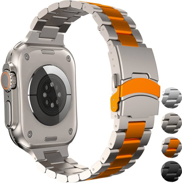 jansin Uhrenarmband Edelstahl, Silber, Unisex - Bild 1