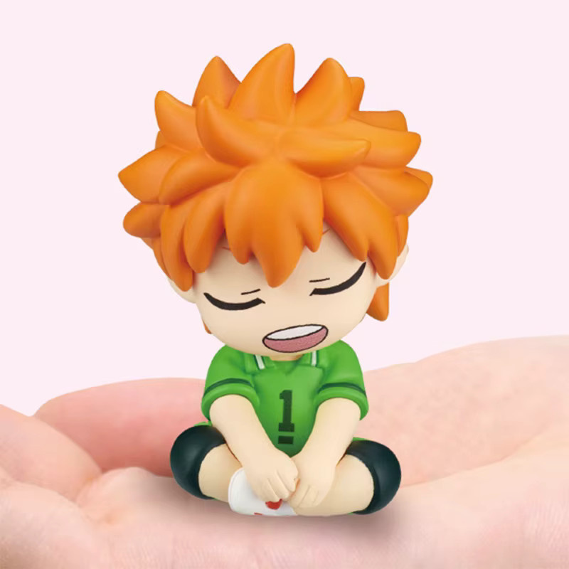 4-teiliges Bandai Haikyuu V5 Anime-Figuren Set mit schlafenden Hinata Shoyo und Kageyama Tobio Modellen in Multicolor - Bild 2