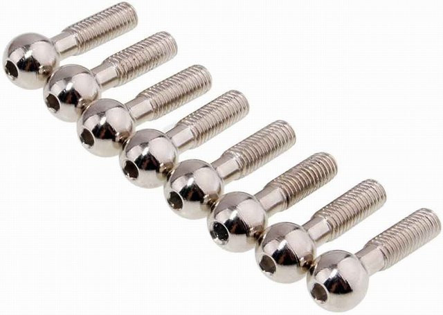 SCLMRC 8er Pack Metall M5 Kugelkopf Schraube kompatibel mit Redcat Vulkan S30 HSP RC PKW - Bild 1