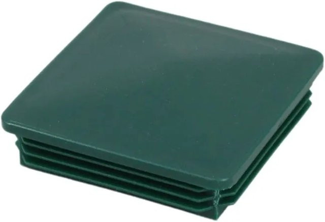 Galaflor Pfostenkappe aus Kunststoff in Grün für die Oberflächenmontage, Breite: 8,0 cm x Tiefe: 8,0 cm - Bild 1