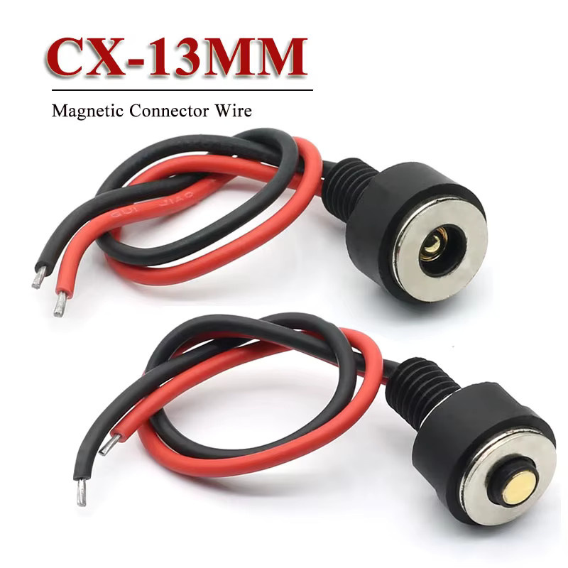 DIVEDEER Wasserdichter CX-13MM Magnetischer Stecker mit Kurzschlussschutz für Ladekabel und Netzkabel - Bild 2