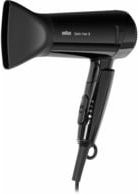 Braun Satin Hair 3 Style&Go HD350 Haartrockner, Schwarz - Bild 1