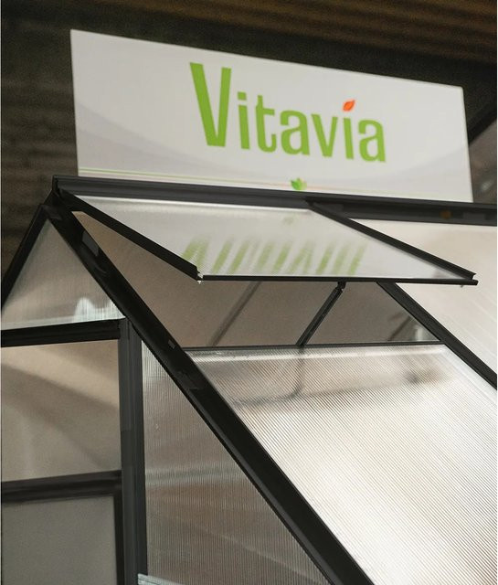 Vitavia Alu-Dachfenster Comet in Schwarz ohne Glas B: 62,2 cm x H: 57,2 cm - Bild 1