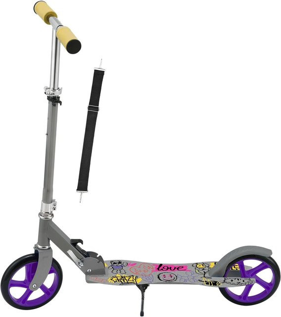 ArtSport Scooter Cityroller Graffity, Grau, ab 3 Jahre - Bild 1