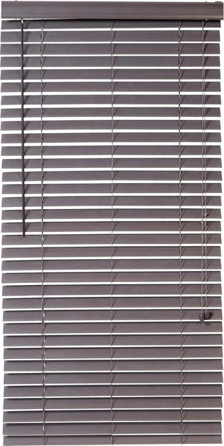 OBI Jalousie Taberno in Holzoptik, Grau, Breite: 80 cm, Höhe: 160 cm - Bild 1