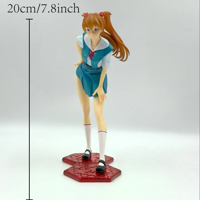 Discover Intime Asuka Langley Soryu Actionfigur PVC blau - Bild 1
