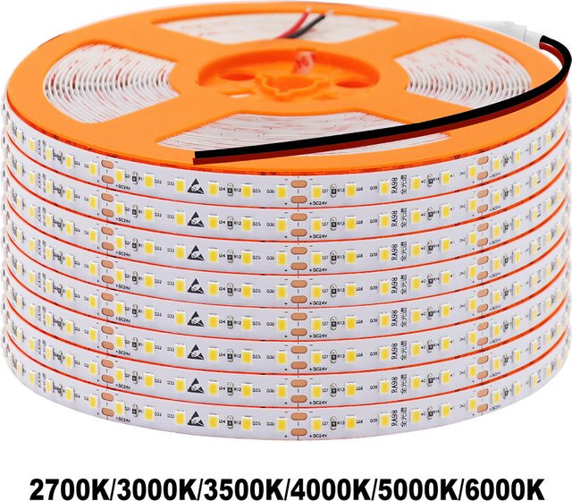 RAZEND LED-Streifenlicht mit RA98 Farbwiedergabe, 120 LEDs pro Meter, 2835 SMD Flex-Band für Heimbeleuchtung - Bild 1