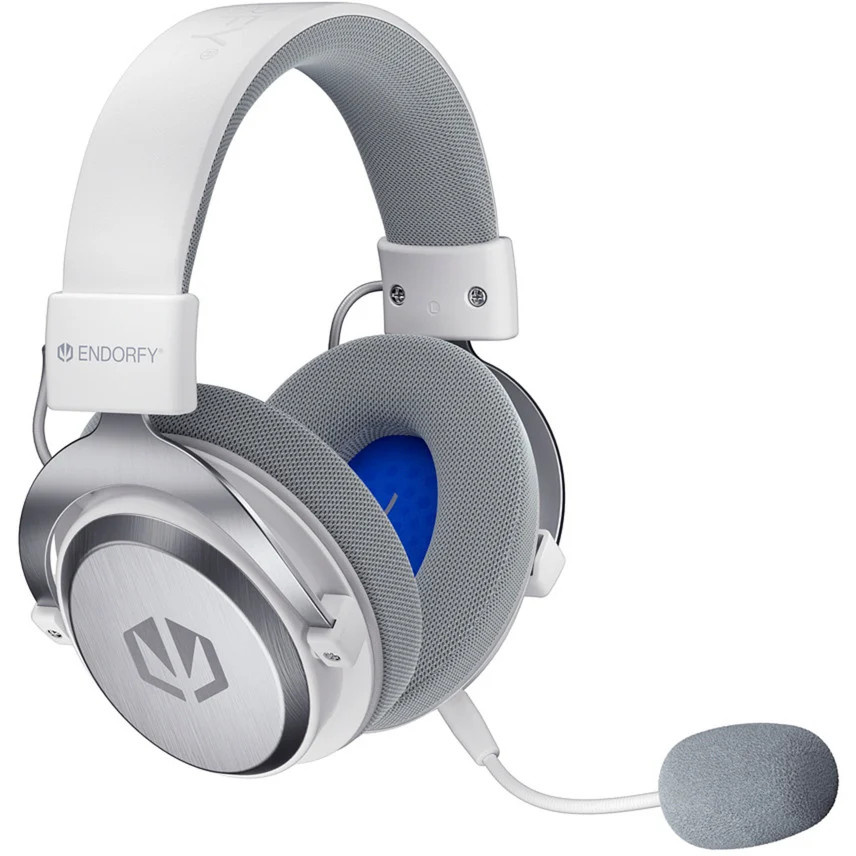 Endorfy VIRO Infra Wireless Gaming-Headset in Onyx White mit Bluetooth und 3,5 mm Klinke für PC und Mobile - Bild 1