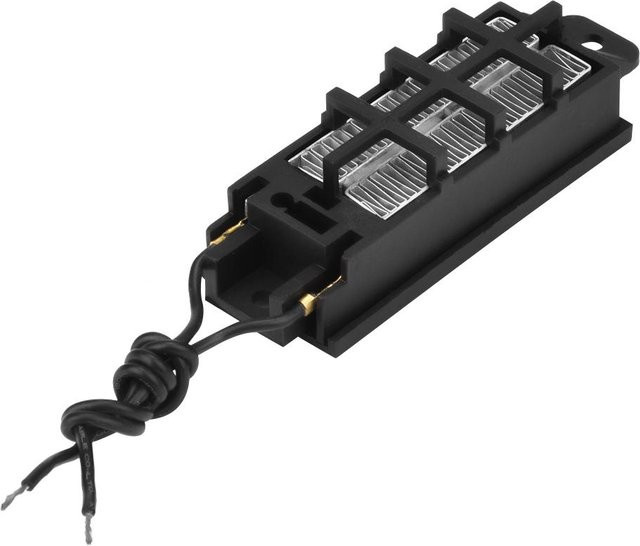 Painter PTC-Keramik-Lufterhitzer 50W 12V in Schwarz mit Aluminiumgehäuse - Bild 1