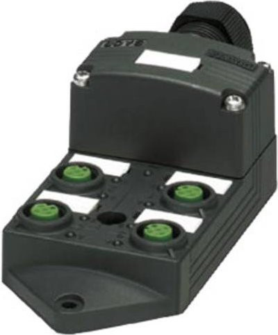 Pepperl+Fuchs Passiv-Verteiler V1-4/8A-E2 259973 in Schwarz - Bild 1