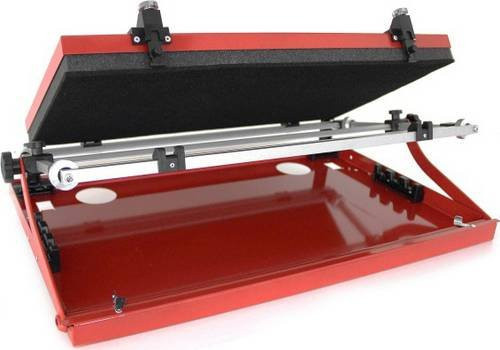 Ideal-tek Platinenhalter PCSA-2, 2-teilig, Rot - Bild 1