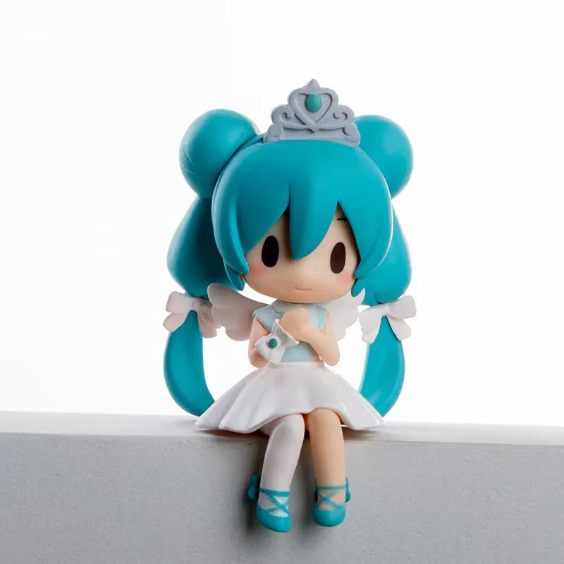 Bandai Hatsune Miku Prinzessin Q Version Figur, mehrfarbig, Höhe: 7,5 cm - Bild 7