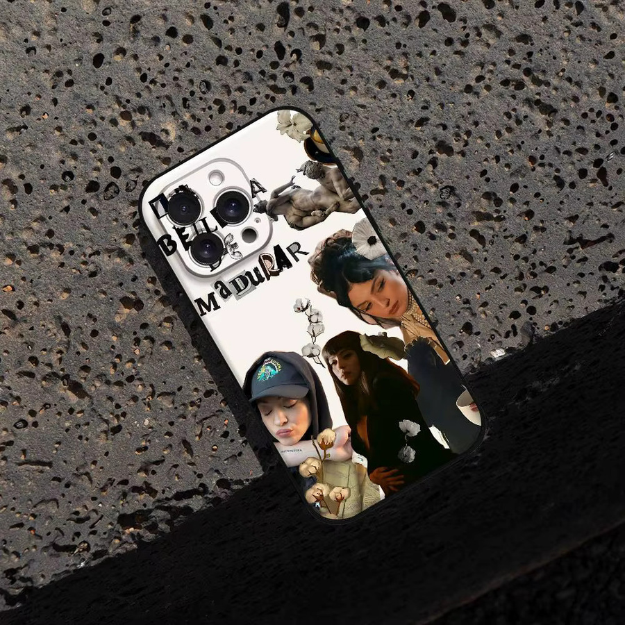 Mesuca Handyhülle für iPhone in Schwarz und Multicolour aus Silikon - Bild 7