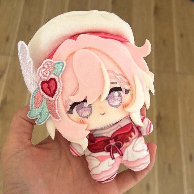 Yiran toy Honkai Impact 3 Elysia Plüschtier, Schlüsselanhänger, 10cm - Bild 1