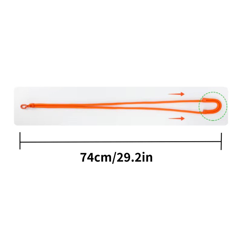 WSSHE Handy Lanyard Set aus gewebtem Material in Grün, 2 Stück verstellbare Anti-Verlust Handgelenk Riemen als universelles Handy Zubehör - Bild 3
