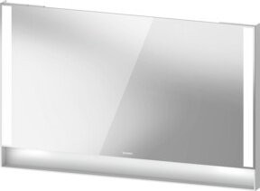 Duravit Qatego Lichtspiegel Badspiegel mit LED, weiß matt, B/H/T: 120 x 75 x 6,5 cm - Bild 1