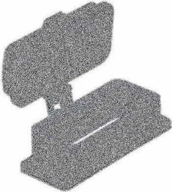 HARTING Anbaugehäuse 09 30 016 0317 in Grau aus Aluminium - Bild 1