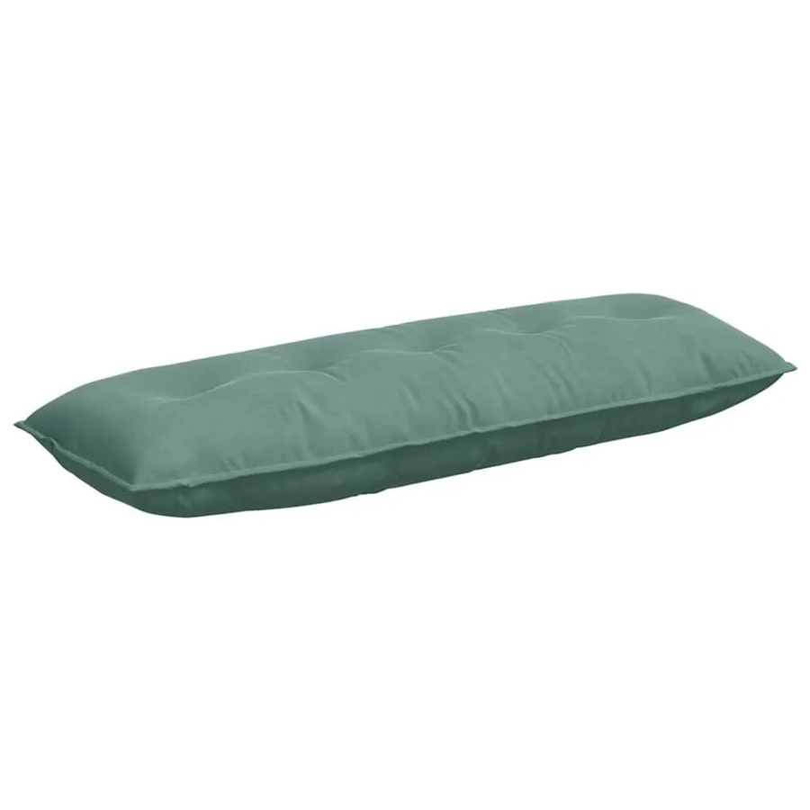 vidaXL Rückenkissen aus Cordstoff in Grün, Breite: 140 cm, Höhe: 50 cm - Bild 2