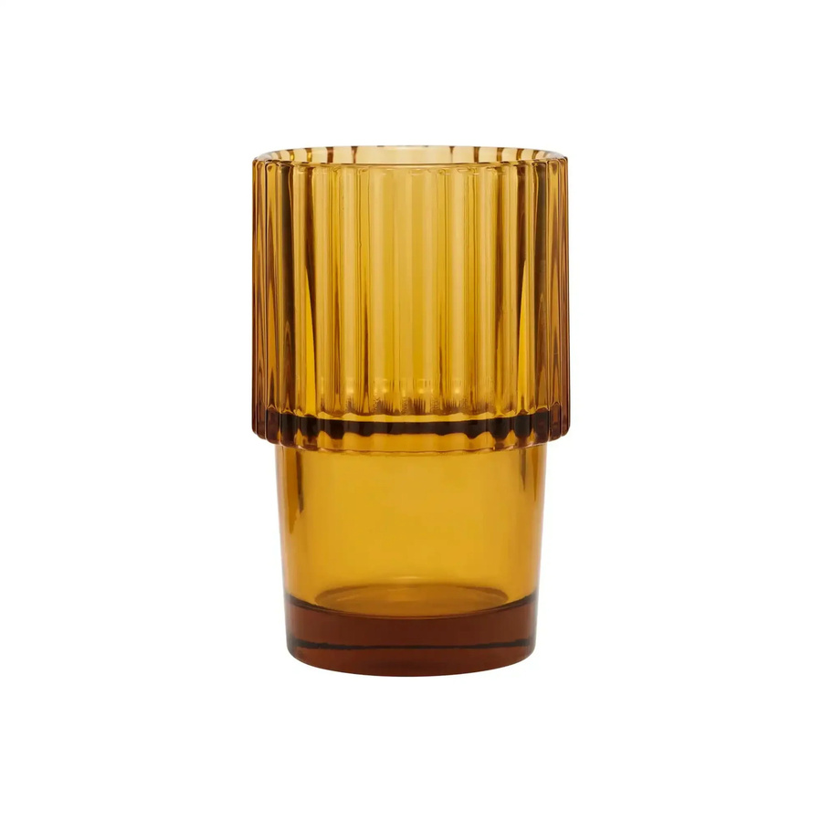 House Doctor Rills Gläser Amber 370 ml - 4 Stück - Bild 1