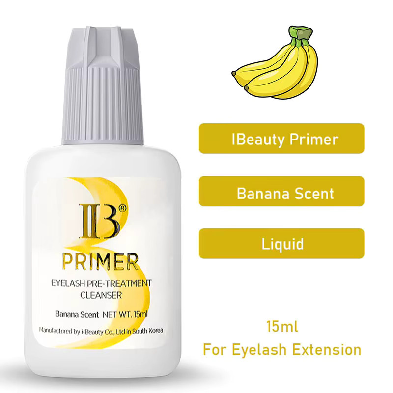 IB Super Bonder Banana Primer, 2 Flaschen, Wimpernverlängerung - Bild 1