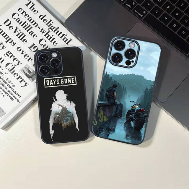 Days G-Gone Handyhülle mit starker magnetischer Anziehung in Schwarz für iPhone 11 12 13 14 15 16 Pro Max mini Plus - Bild 1